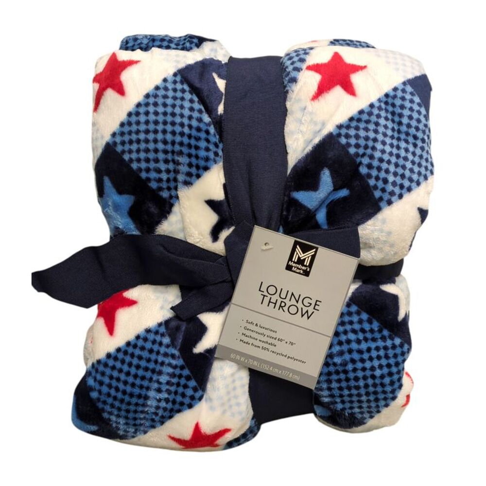 American Gingham - Member's Mark Oversized & Luxuriously Soft Seasonal Lounge Th